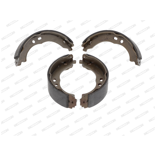 FSB696 - Brake Shoe Set, parking brake 