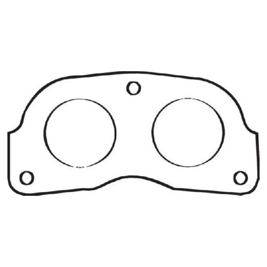 256-569 - Gasket, exhaust pipe 
