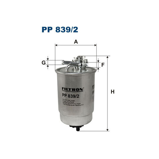 PP 839/2 - Kütusefilter 