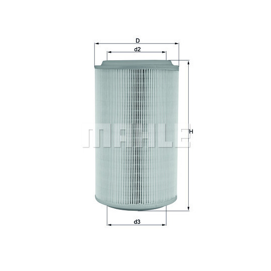 LX 913 - Air filter 