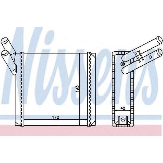 71170 - Heat Exchanger, interior heating 