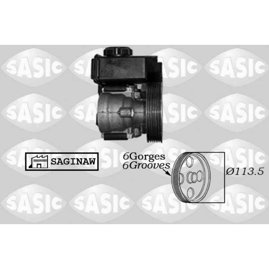 7070008 - Hydraulic Pump, steering system 