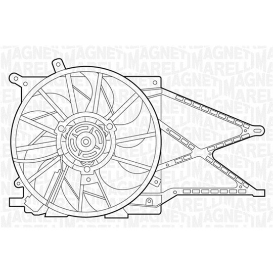 069422332010 - Fan, radiator 