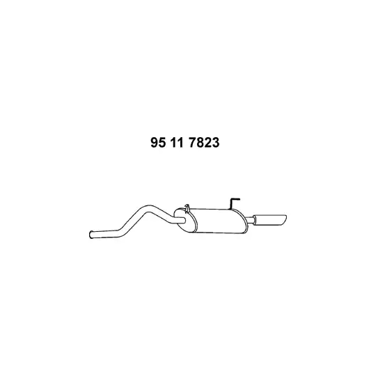 95 11 7823 - End Silencer 