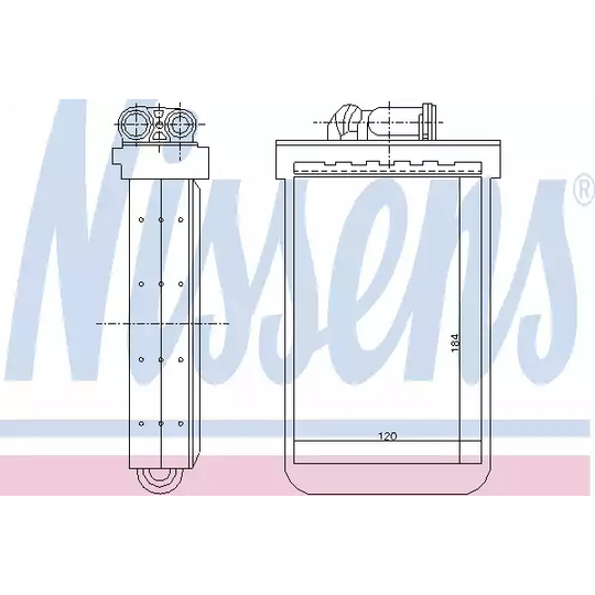 72018 - Heat Exchanger, interior heating 