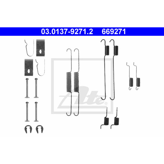 03.0137-9271.2 - Accessory Kit, brake shoes 