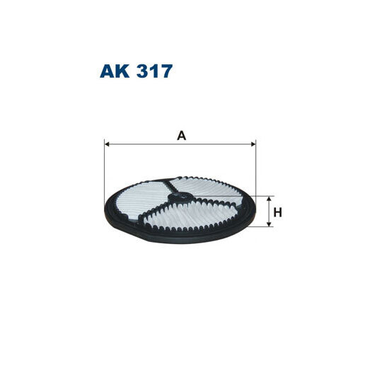AK 317 - Air filter 