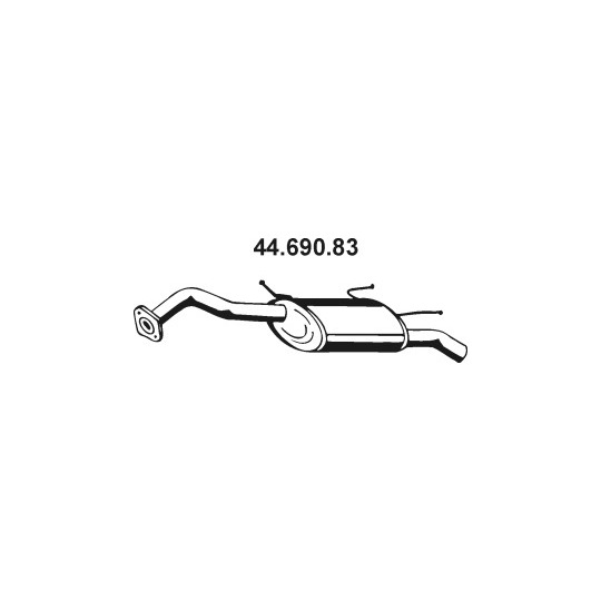 44.690.83 - Takaäänenvaimentaja 