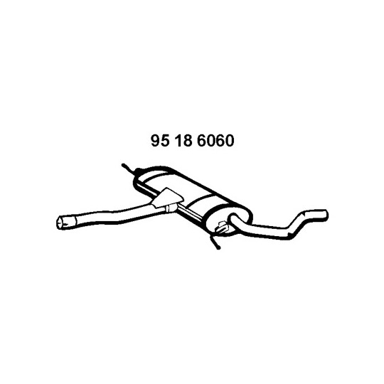 95 18 6060 - Middle Silencer 