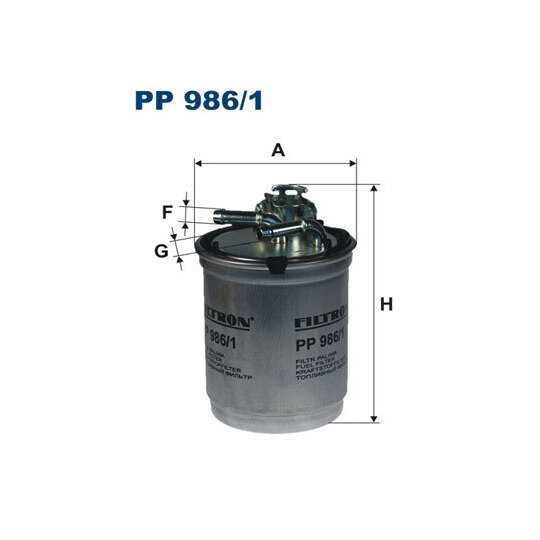 PP 986/1 - Bränslefilter 