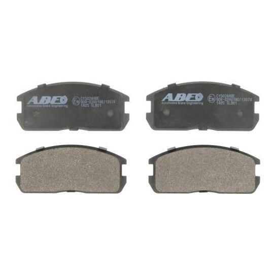 C15024ABE - Brake Pad Set, disc brake 