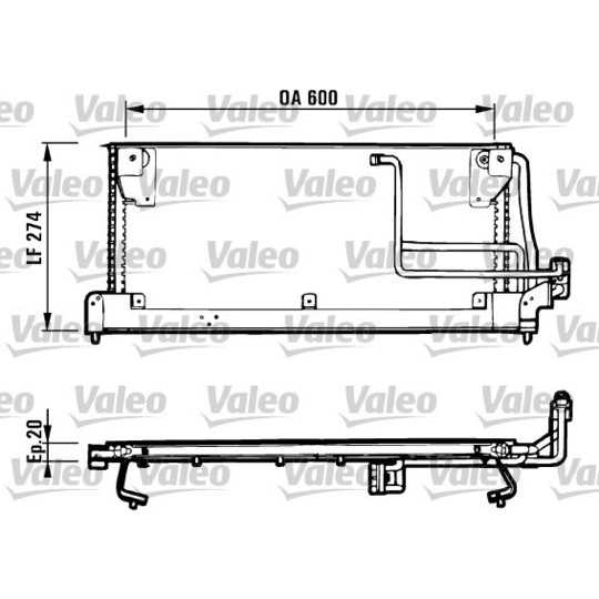 816924 - Condenser, air conditioning 