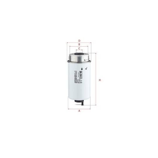 S 4457 NR - Fuel filter 