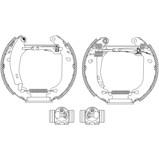 84037410 - Brake Shoe Set 