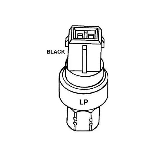 38912 - Pressure Switch, air conditioning 
