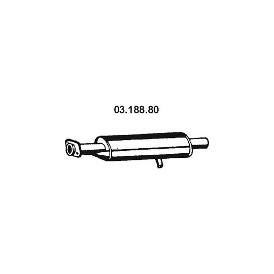 03.188.80 - Middle Silencer 