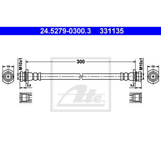 24.5279-0300.3 - Jarruletku 