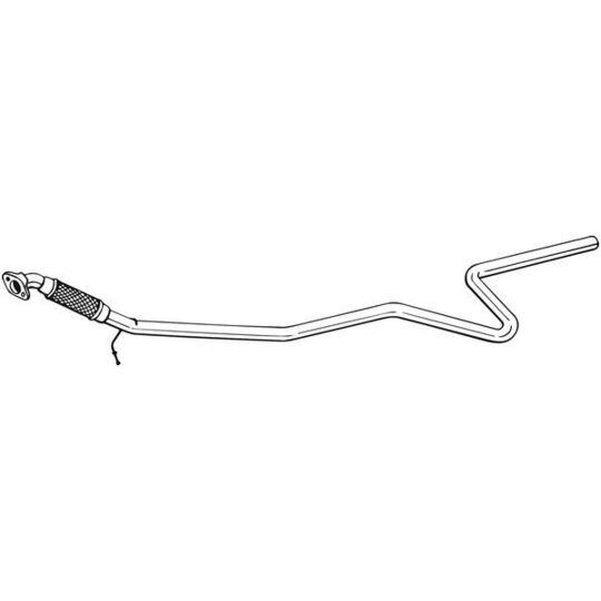 965-129 - Exhaust pipe 