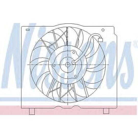 85449 - Fan, A/C condenser 