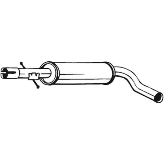 220-663 - Middle Silencer 