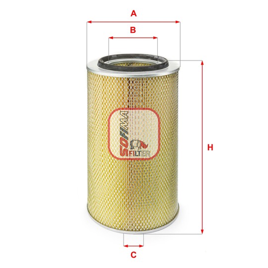 S 2650 A - Air filter 