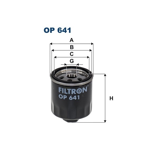 OP 641 - Oil filter 