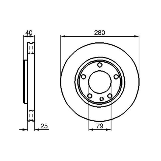 0 986 478 890 - Brake Disc 