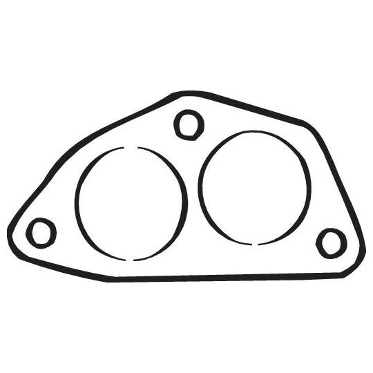 256-037 - Gasket, exhaust pipe 