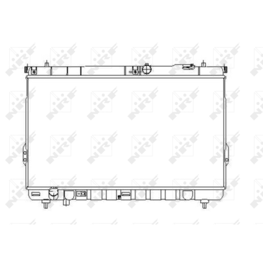 53358 - Radiator, engine cooling 