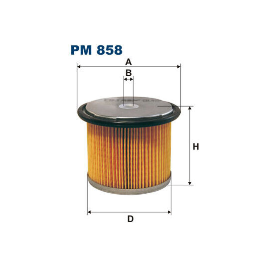 PM 858 - Fuel filter 