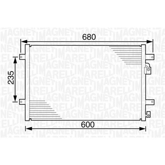 350203239000 - Condenser, air conditioning 