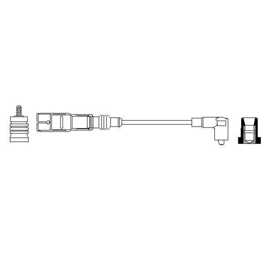 0 356 912 992 - Ignition Cable 