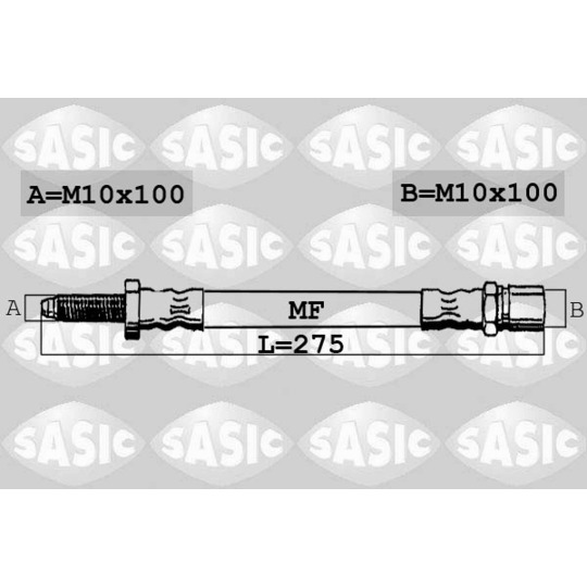 SBH6322 - Pidurivoolik 