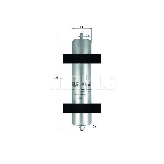 KL 478 - Fuel filter 
