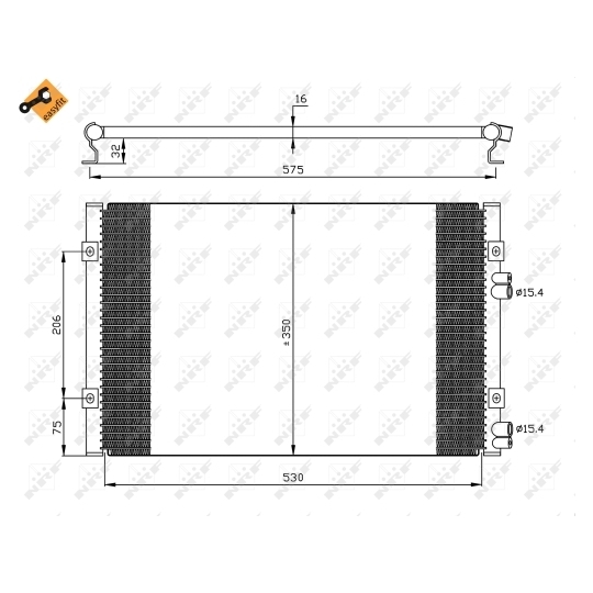 35384 - Condenser, air conditioning 