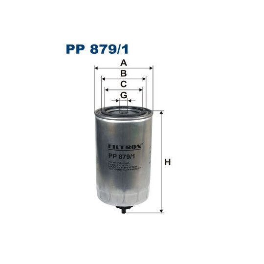PP 879/1 - Fuel filter 