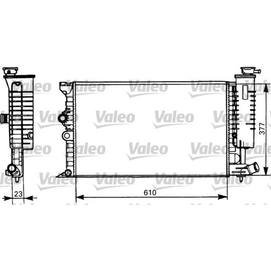 731298 - Radiaator, mootorijahutus 