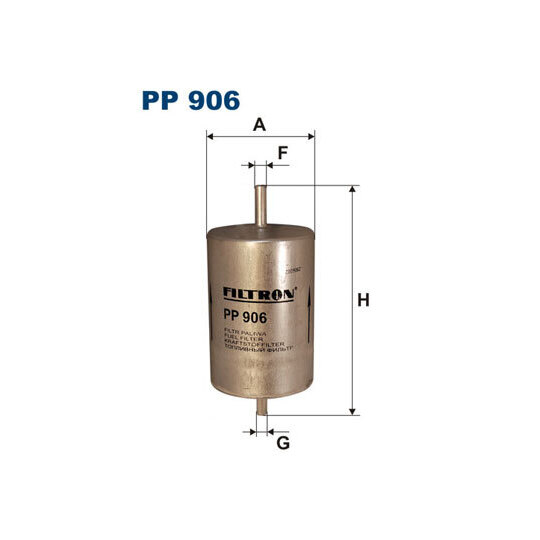 PP 906 - Fuel filter 