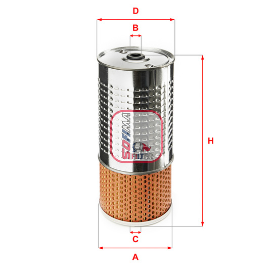 S 2510 O - Oil filter 