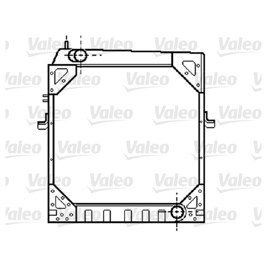 733406 - Radiator, engine cooling 