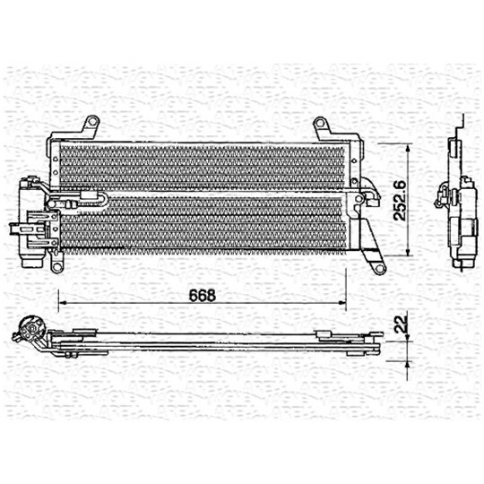 350203128000 - Condenser, air conditioning 