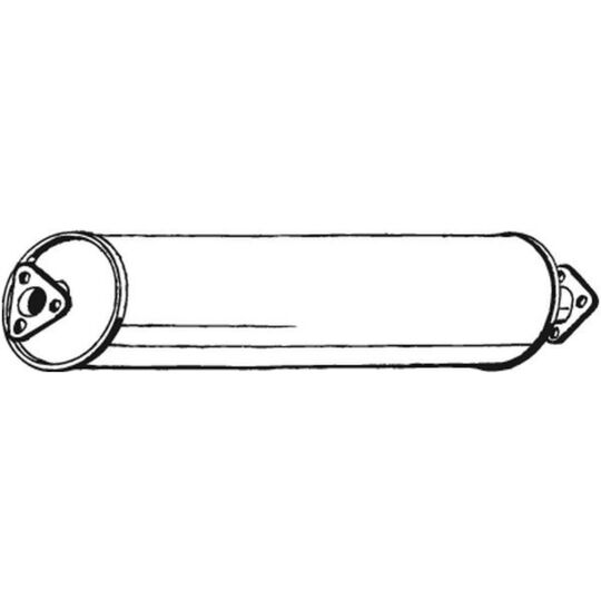 233-445 - Middle Silencer 