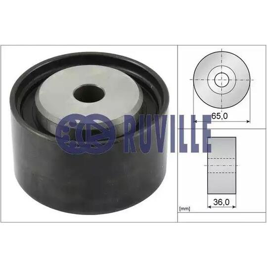 56645 - Deflection/Guide Pulley, timing belt 