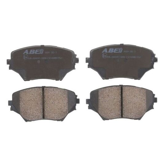 C12100ABE - Brake Pad Set, disc brake 