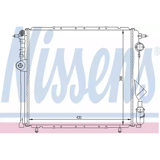 63955 - Radiator, engine cooling 