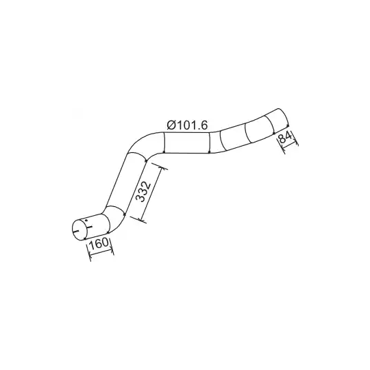 53157 - Exhaust pipe 