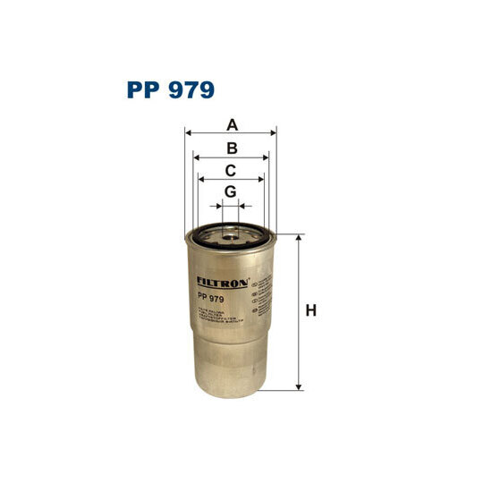 PP 979 - Fuel filter 