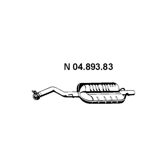 04.893.84 - End Silencer 