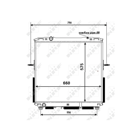 53367 - Radiator, engine cooling 