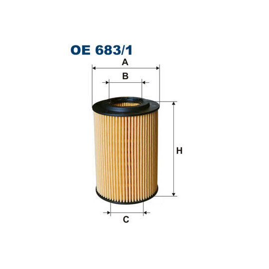 OE 683/1 - Oil filter 